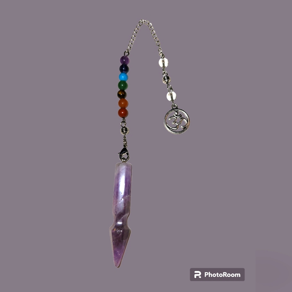 Amethyst Chakra Pendulum